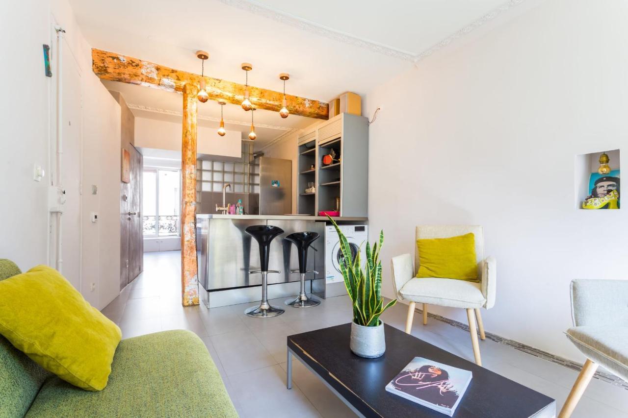 Charming Studio For 2 Near Republique Appartement Parijs Buitenkant foto