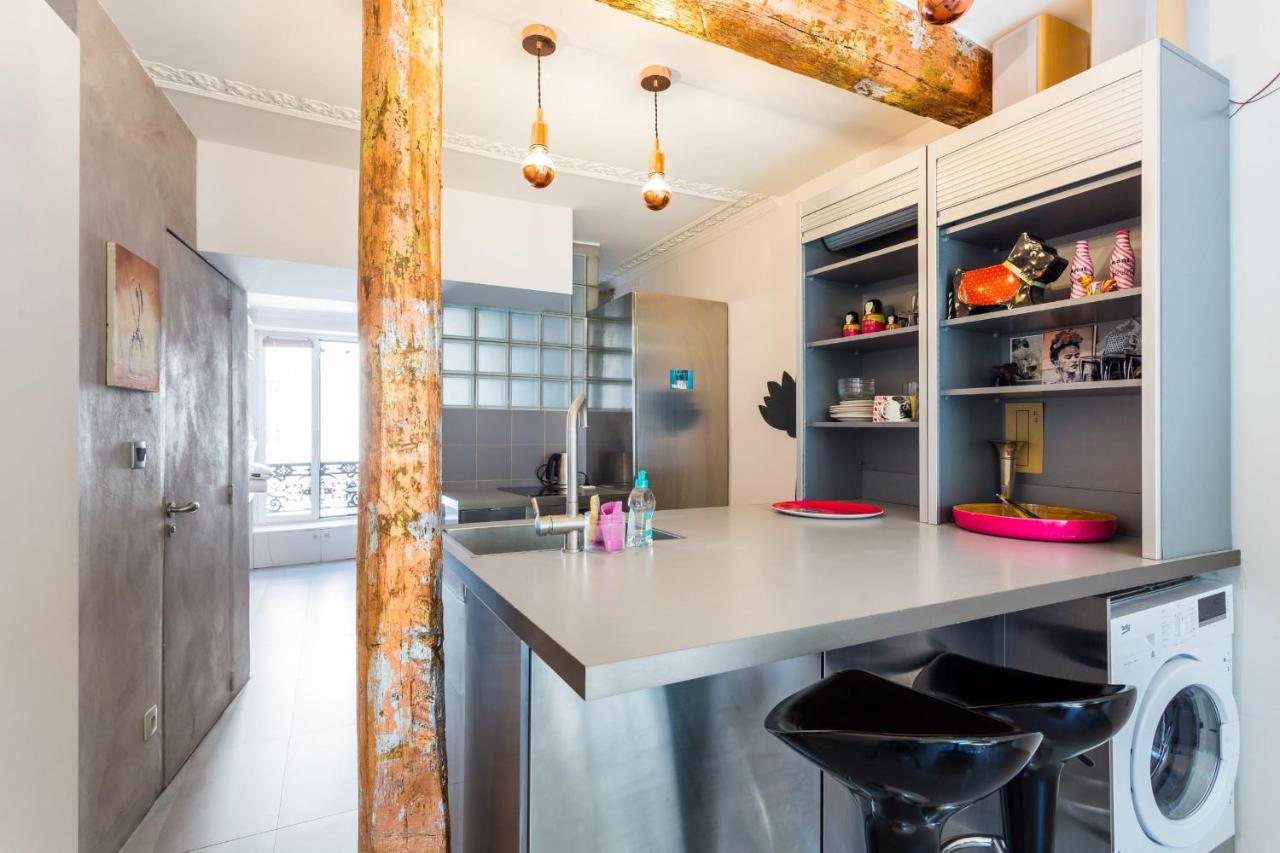 Charming Studio For 2 Near Republique Appartement Parijs Buitenkant foto