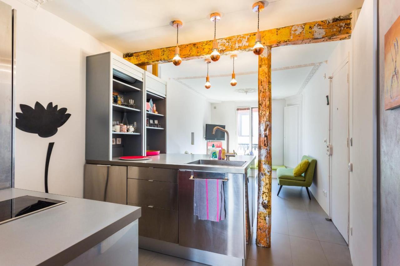 Charming Studio For 2 Near Republique Appartement Parijs Buitenkant foto